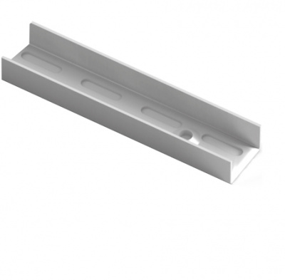 НАСТЕННАЯ НАПРАВЛЯЮЩАЯ ARISTO, L=1200 ММ, ЦВЕТ БЕЛЫЙ