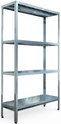 Стеллаж производственный “ASSUM-STANDART” СТППЭ-12/4 (1800x1200x400)