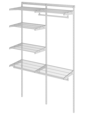 Купить Гардеробная система OPTIMA G120 белая в Сочи. В наличии и под заказ в каталоге