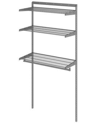 Купить Гардеробная система BASIC G90 графит в Сочи. В наличии и под заказ в каталоге