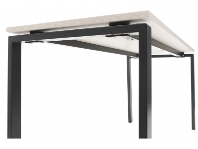 СТОЛ NT 140X70 БЕЛОЕ ДЕРЕВО/СЕРЫЙ