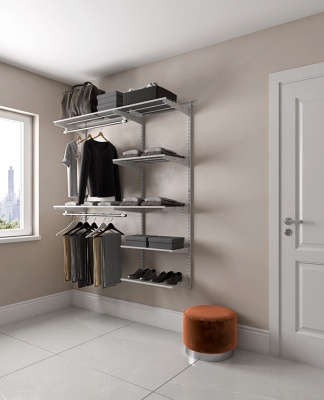 Купить Гардеробная система OPTIMA G150 графит в Сочи. В наличии и под заказ в каталоге